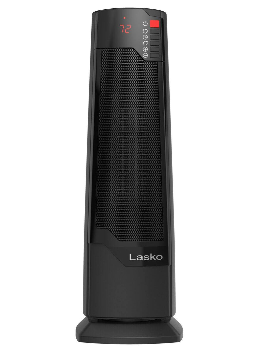 Ceramic Tower Space Heater with Remote, Black k7m