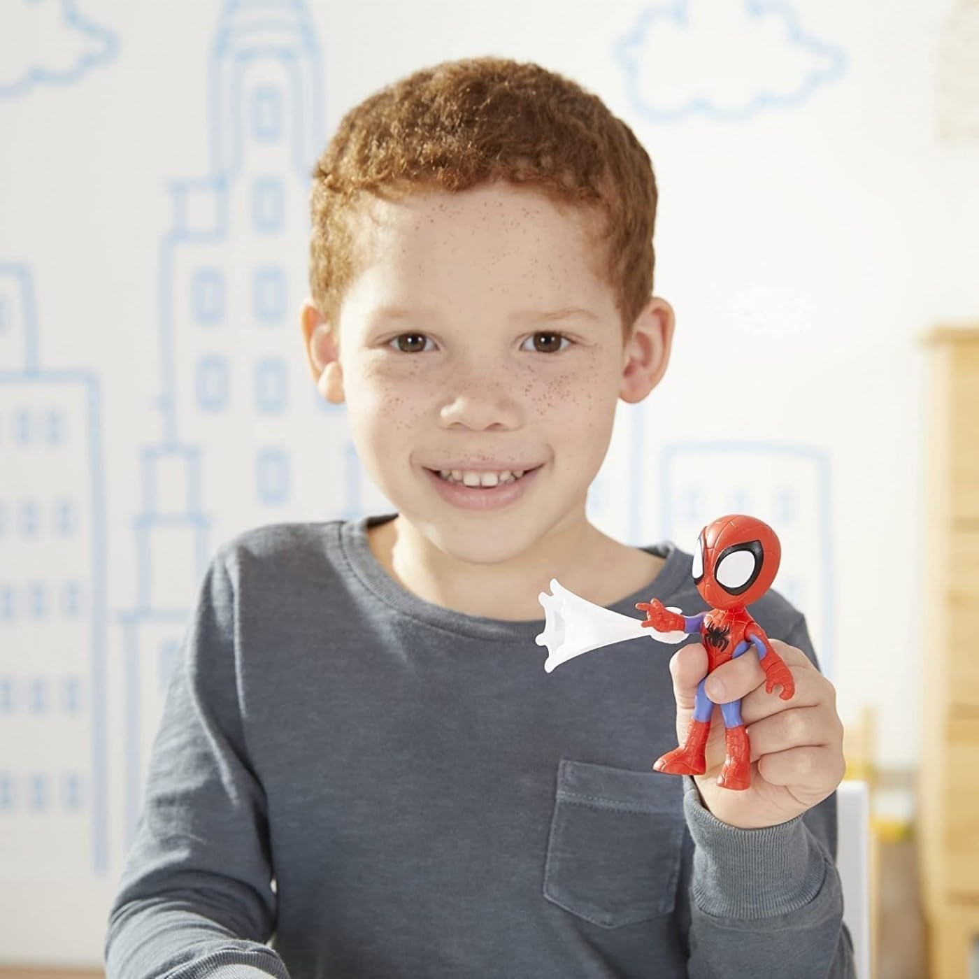Spidey Hero Figure 4-Inch Action Figure with Accessory for Kids a7