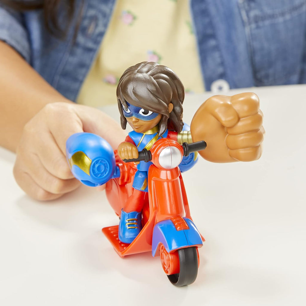 Marvel Action Figure and Bike Vehicle Toy for Kids 3+ k7q