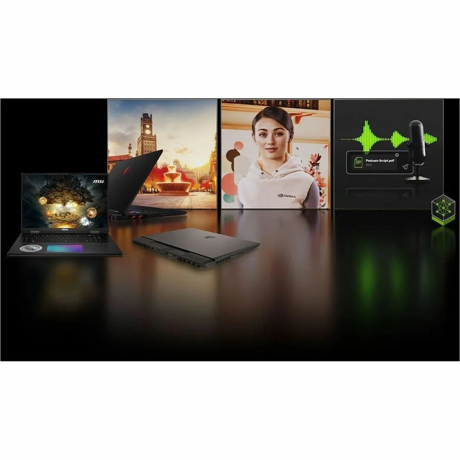 Gaming Laptop 18 RTX 5090 Ryzen 9 64GB 2TB Wi-Fi 7 Windows 11 Pro k7m
