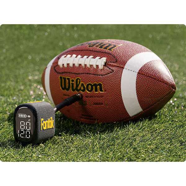 Electric Ball Pump for Sports Balls with Pressure Gauge and LED Display k7m