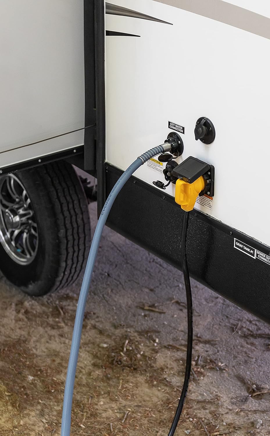 Camco 50ft Heavy-Duty 30-Amp RV Extension Cord k7