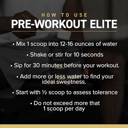 Pre Workout Powder High Stimulant Fruit Punch 20 Servings k7