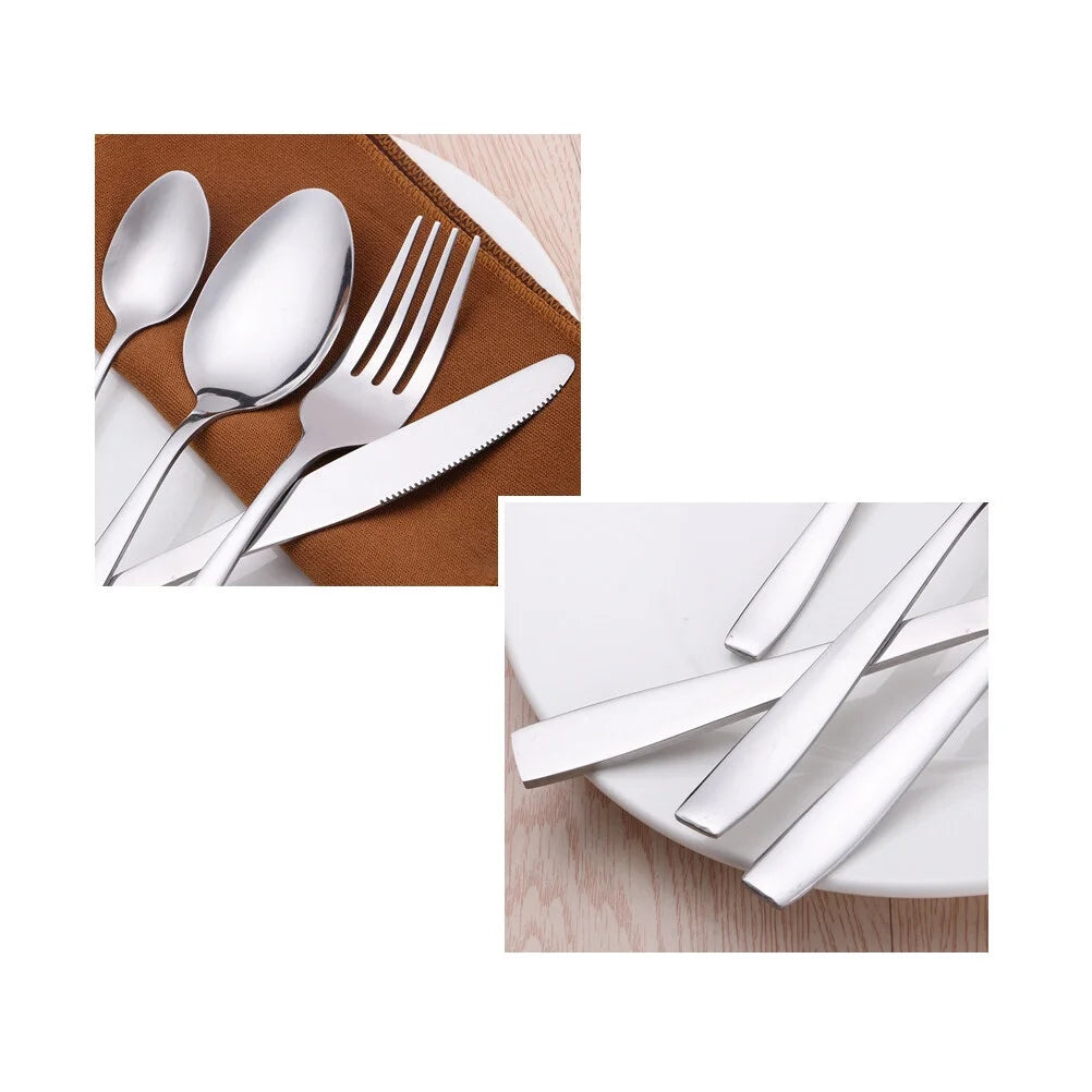 Stainless Steel Flatware Drying Rack Holder 24 Slot k7m