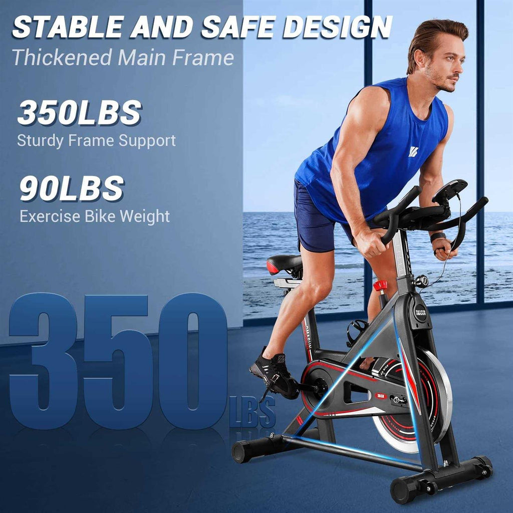 Exercise Bike Indoor Cycling Stationary Comfortable Seat Cushion k7