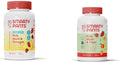 SmartyPants Kids Multivitamin Gummies, Sugar Free: Omega 3 (ALA), Vitamin D3, C & Kids Multivitamin Gummies and Fiber Supplement: Omega 3 Fish Oil (EPA/DHA)