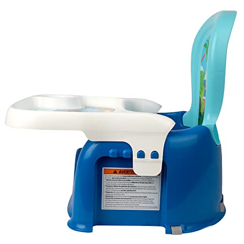 Baby Shark Booster Seat with Adjustable Tray Portable Dining Table Travel up to 50 lbs a7