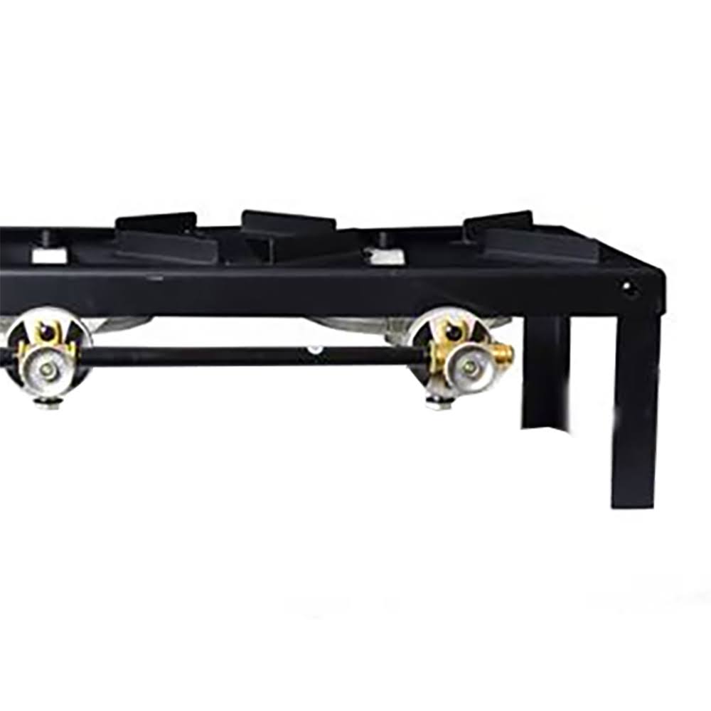 Camping Stove Triple Burner Angle Iron Black k7m