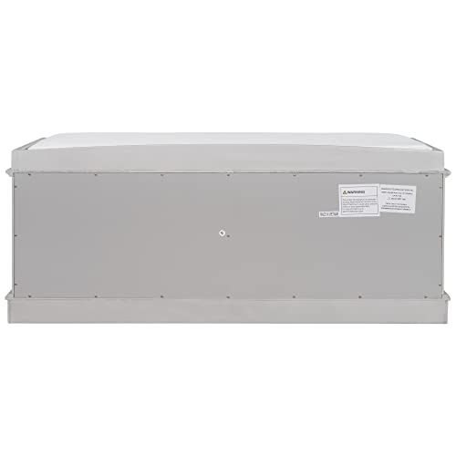 Storage Bench with 4 Doors and Adjustable Shelves Antique Navy k7m