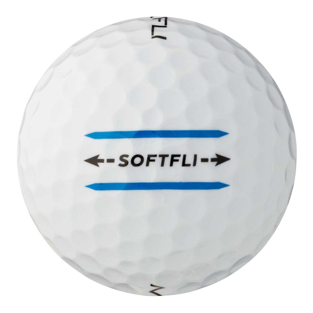 Golf Balls Matte White 2-Piece 8x