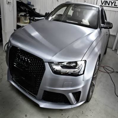 Brushed Aluminium Car Vinyl Wrap Film 152cm x 100cm a7