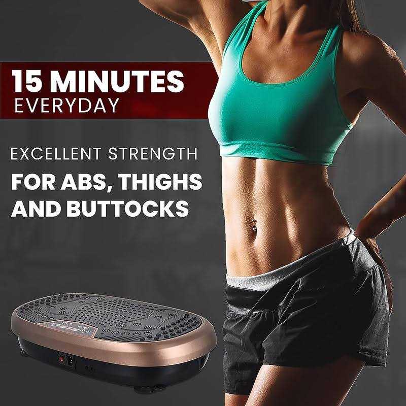 Vibration Plate Exercise Machine Platform 7k