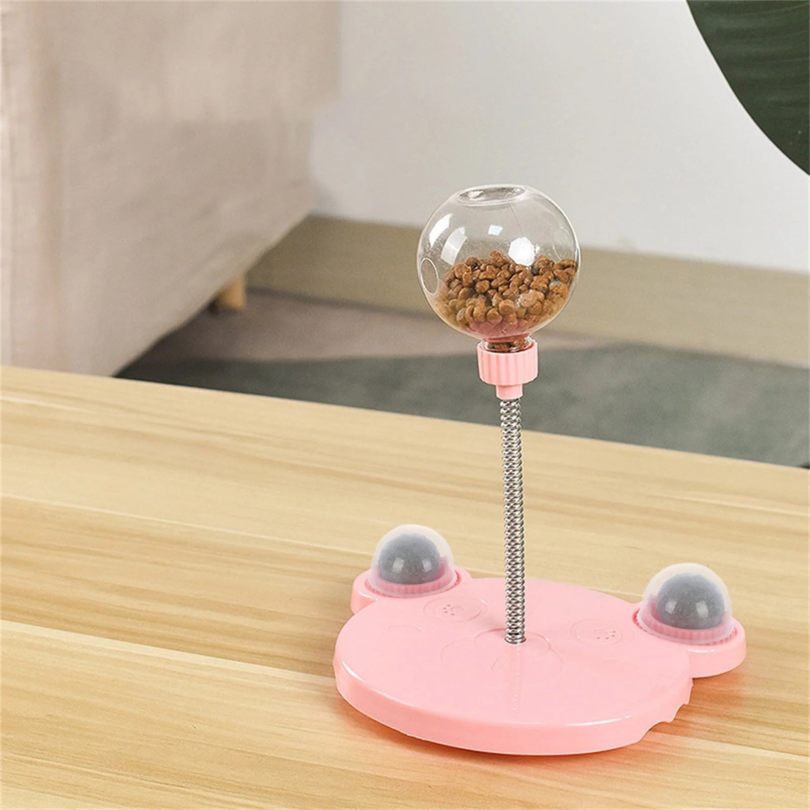 Cat Treat Dispenser Interactive Slow Feeder Toy a7
