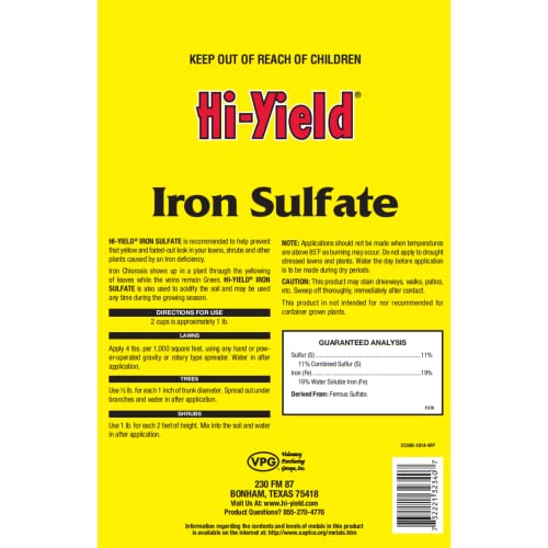 Iron Sulfate 4 lbs k7p