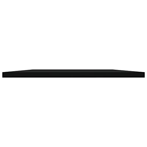 Wood Shelf Replacement Planks 15.7x7.9x0.6 High Gloss Black a7