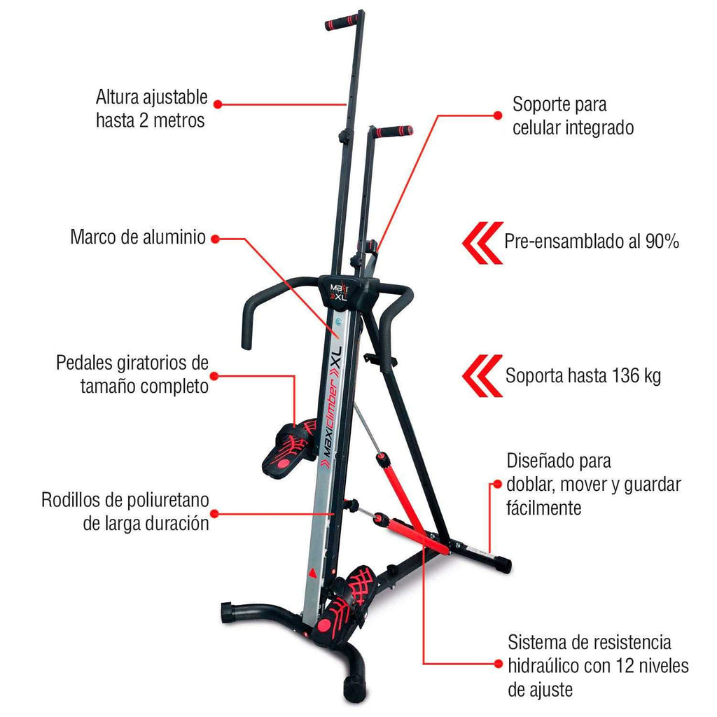 Vertical Climber with Hydraulic Resistance k7m