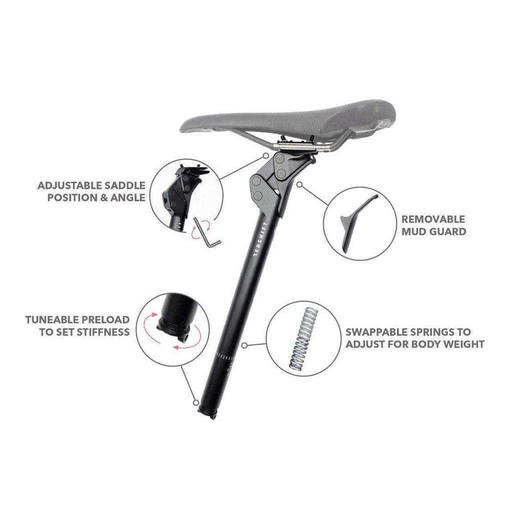 Suspension Seatpost for Bicycle 7k