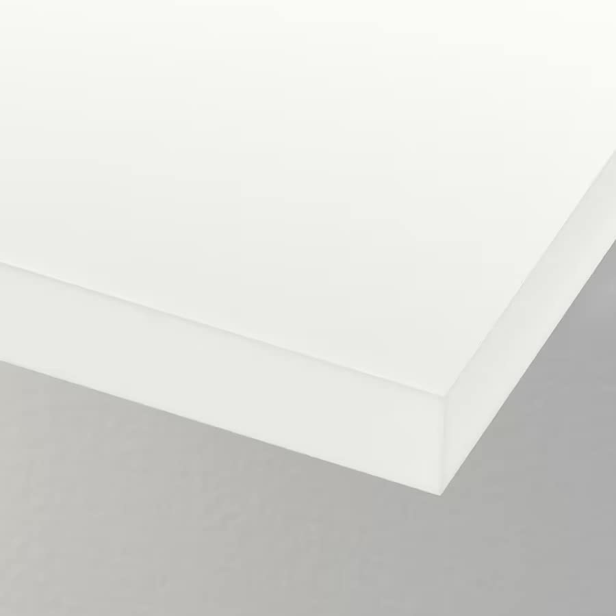 Wall shelf white 110x26 cm a7