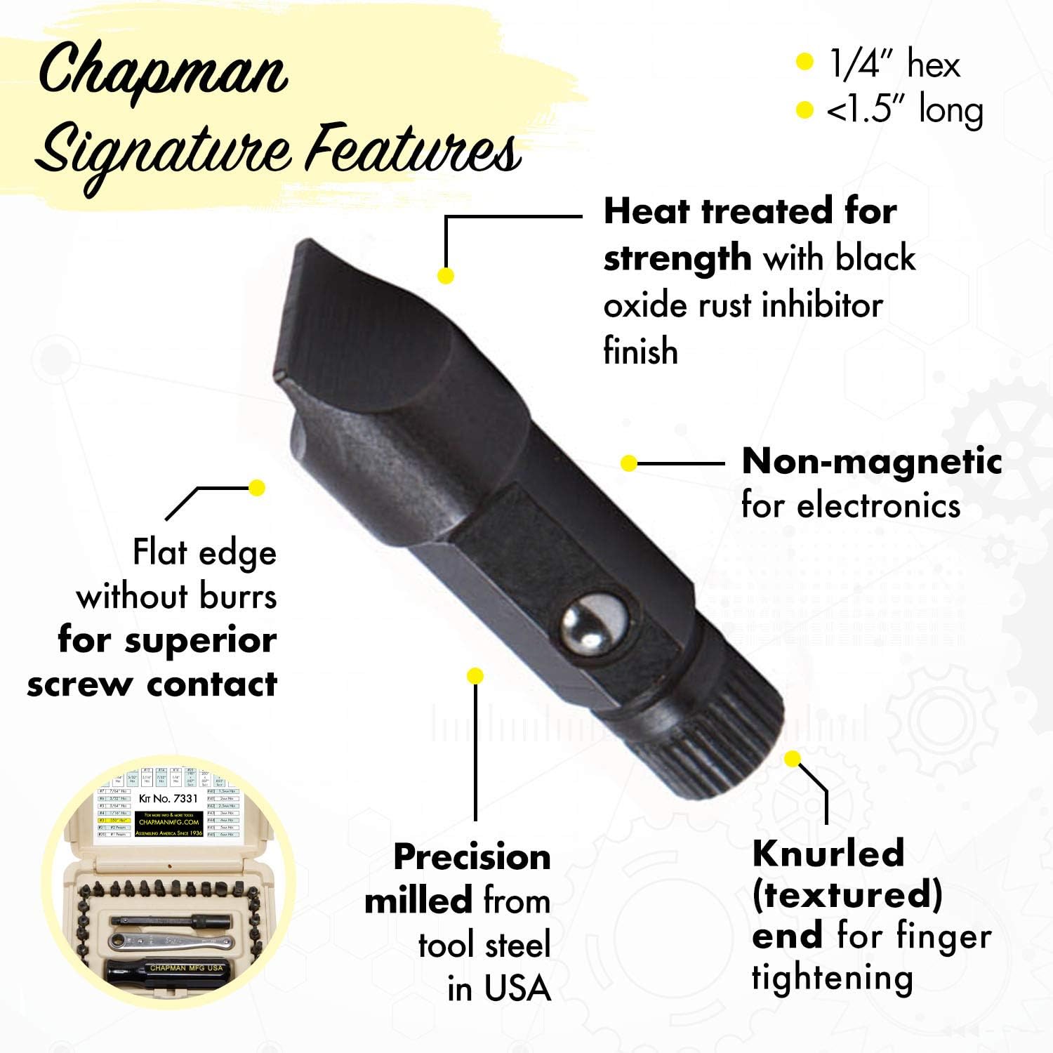 Screwdriver Set with 24 Insert Bits and Mini Ratchet Tool k7m