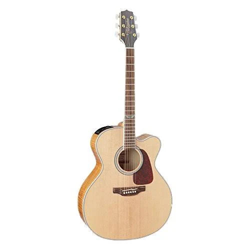 Acoustic-Electric Jumbo Cutaway Guitar Natural k7m