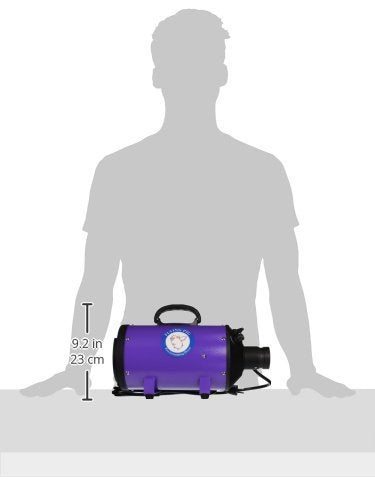 Dog Grooming Dryer with Heater Purple k7m