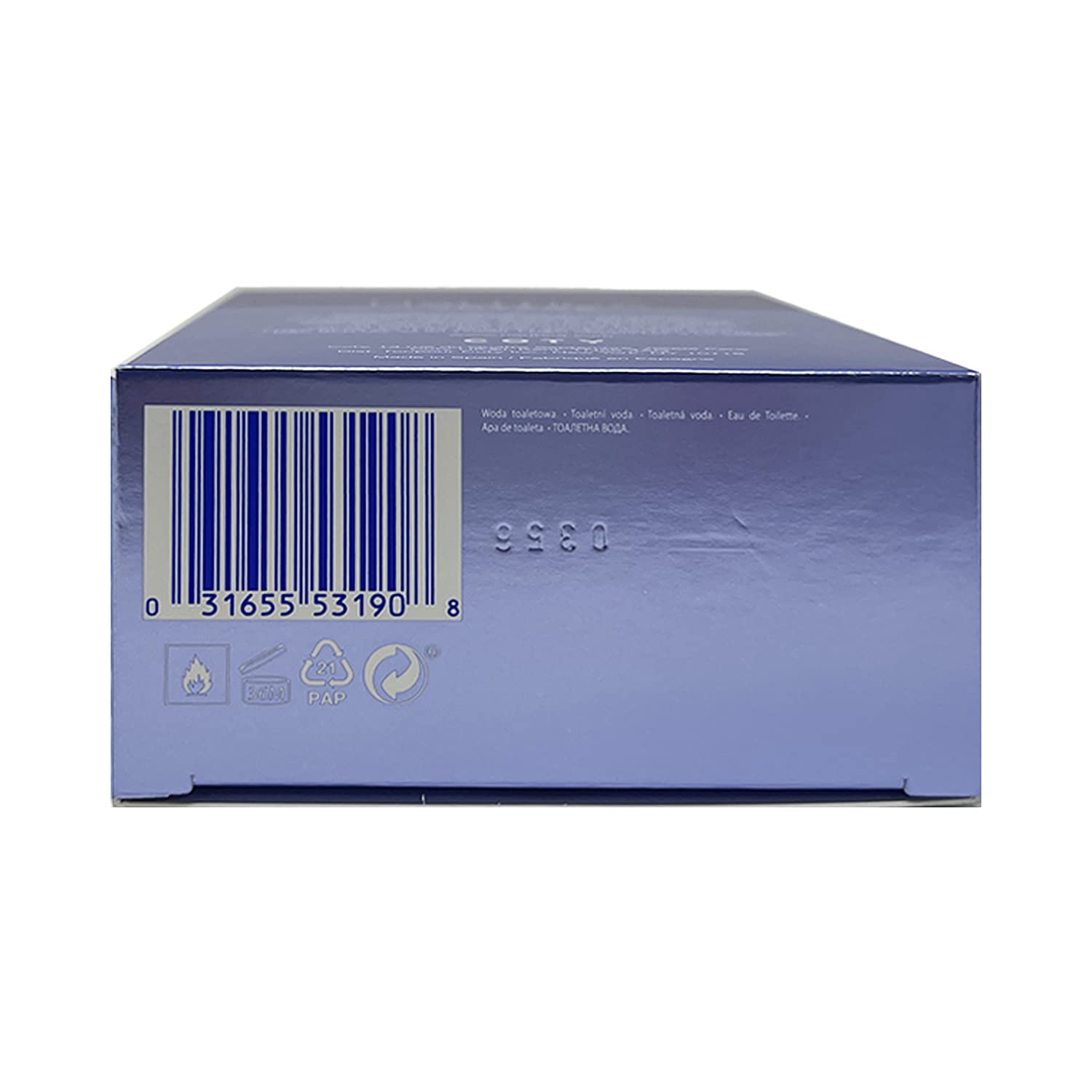 Eau de Toilette Spray 3.4 oz k7