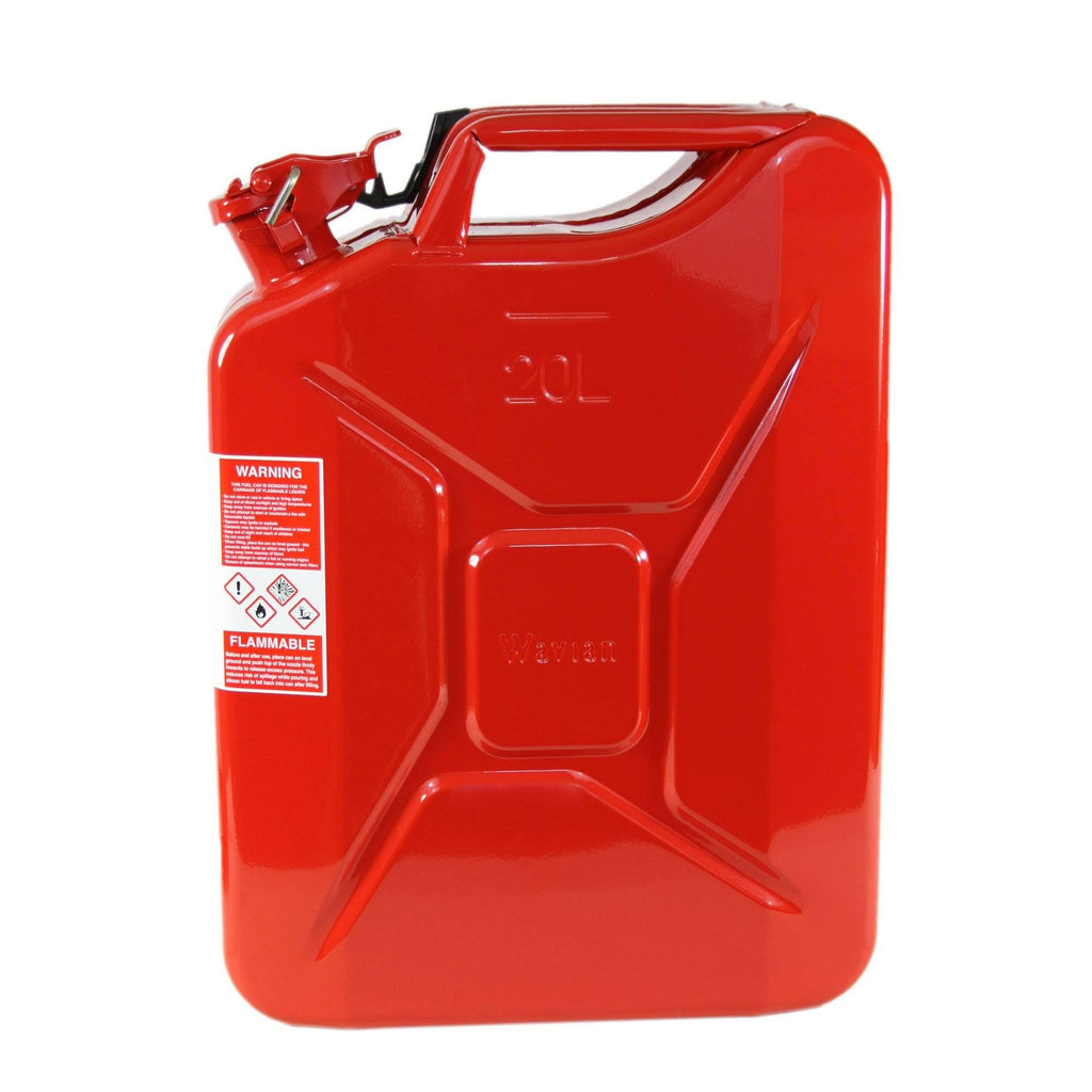 5.3 Gallon 20 Liter Carb Fuel Jerry Can with Spout Red k7m