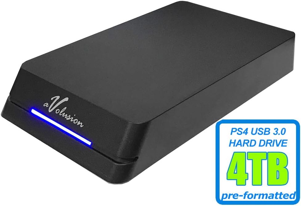 External Gaming Hard Drive 4TB USB 3.0 7200RPM k7