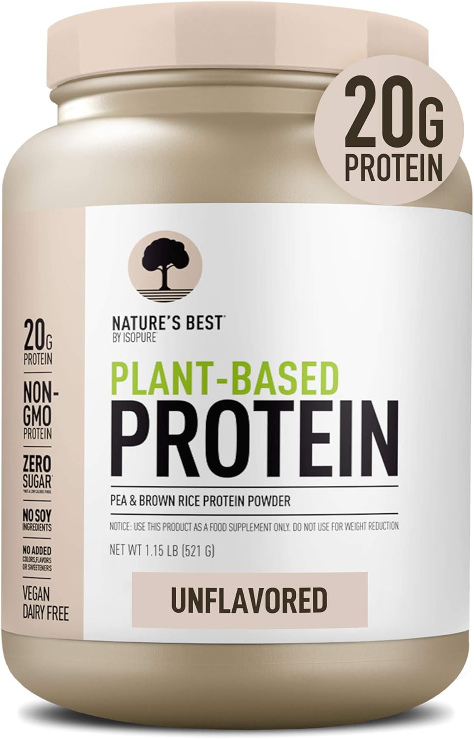 Protein Powder Whey Isolate 25g Zero Carb Keto Unflavored 3lb x2 k7