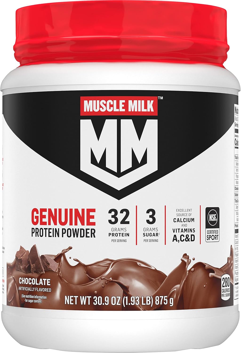Protein Powder Supplement Intense Vanilla 2 Pound k7