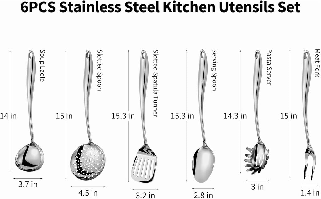 Stainless Steel Kitchen Utensils Set 11 Piece Gold Matte q7