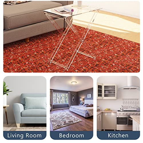 Acrylic Folding TV Tray Table with 2 Removable Trays k7p