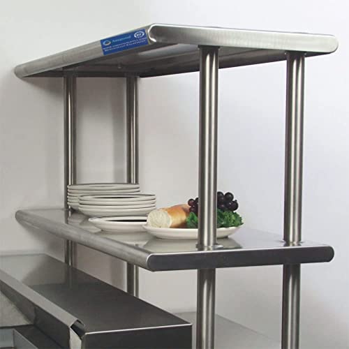 Stainless Steel Work Table with Shelves 24x30 q7