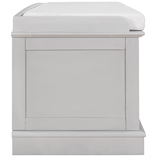 Storage Bench with 4 Doors and Adjustable Shelves Antique Navy k7m