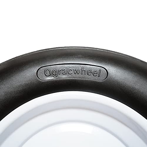 14.5" Flat Free Wheelbarrow Tire with Bearings k7