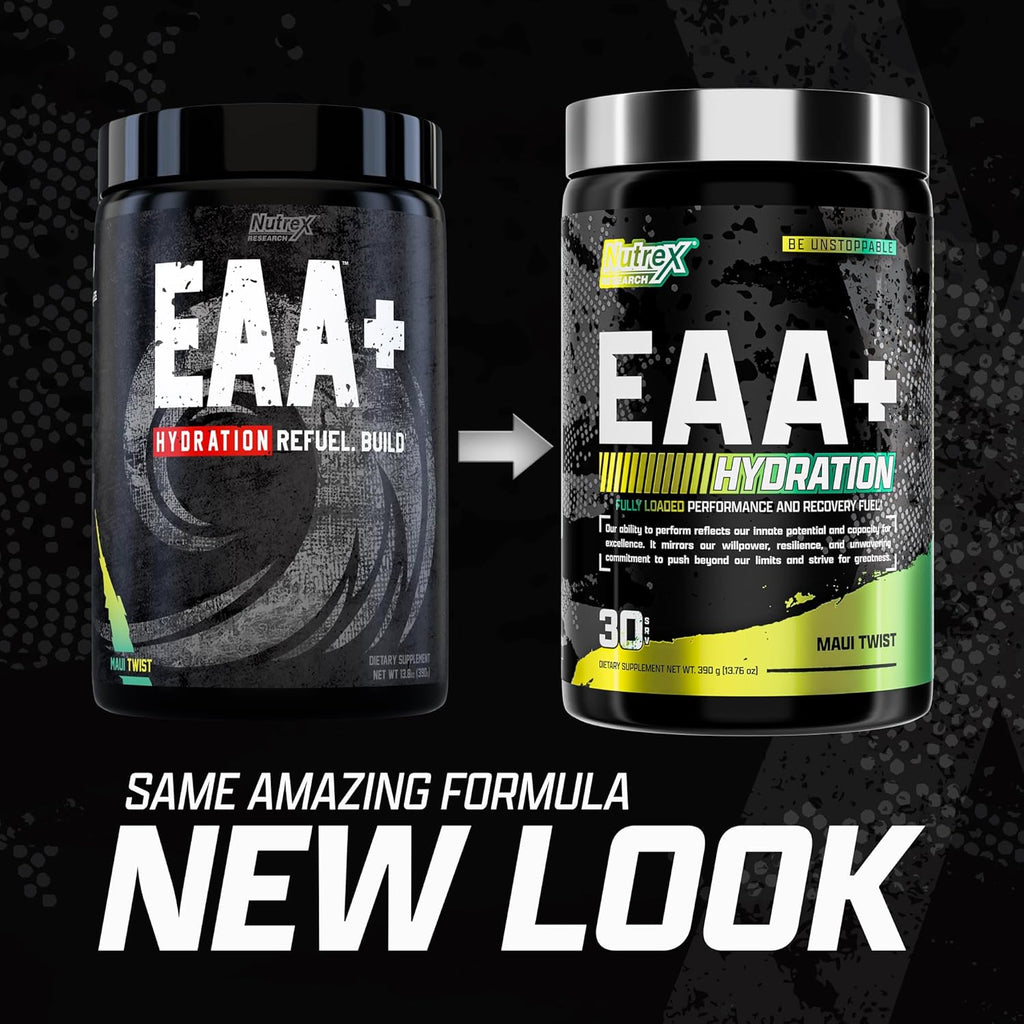 EAA Hydration Powder with Electrolytes Maui Twist 30 Servings k7