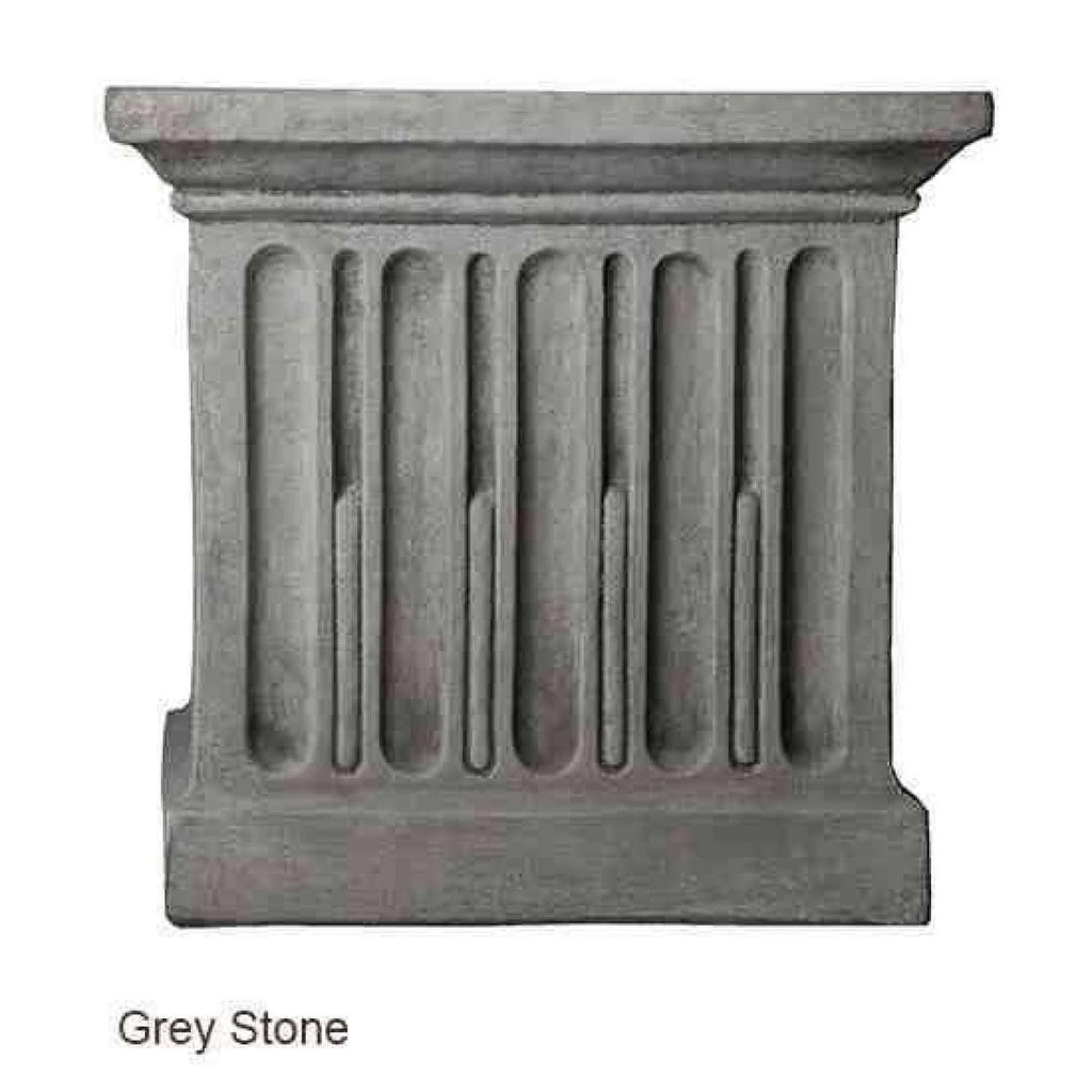 Yin Yang Stone Pedestal Birdbath k7m