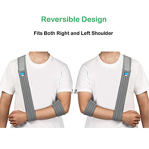 Arm Sling for Broken Bones Adjustable Shoulder Immobilizer q7