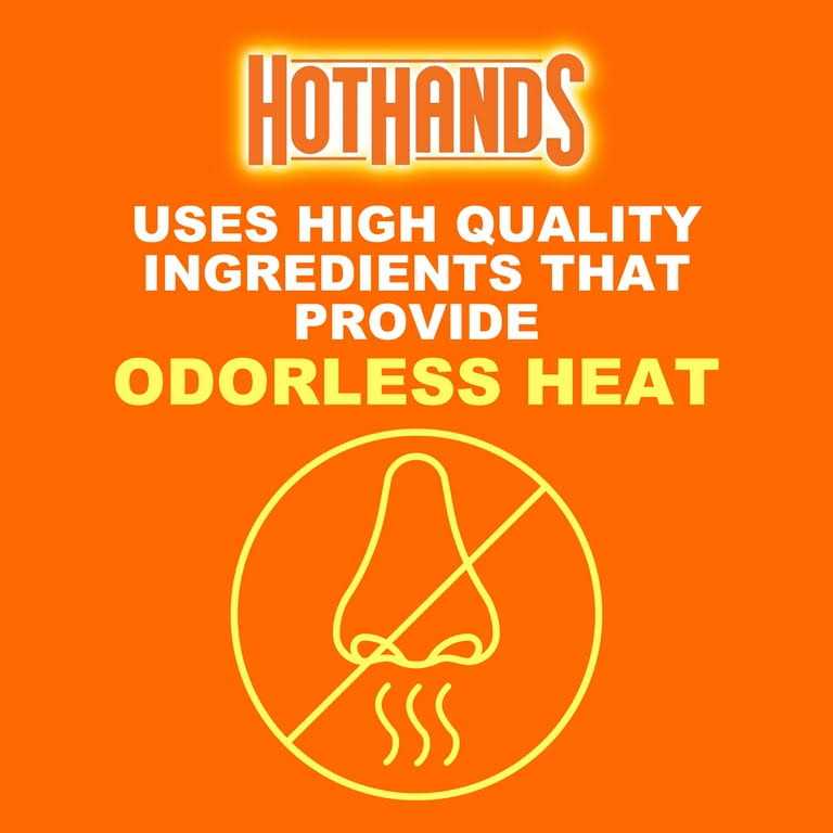 Hand & Toe Warmers Long Lasting Odorless Air Activated k7m