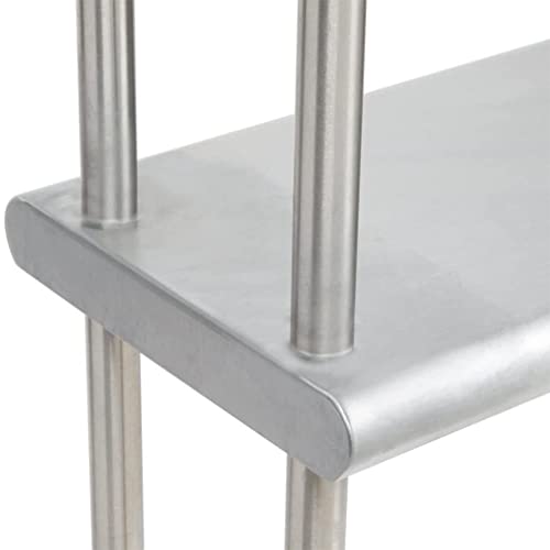 Stainless Steel Work Table with Shelves 24x30 q7