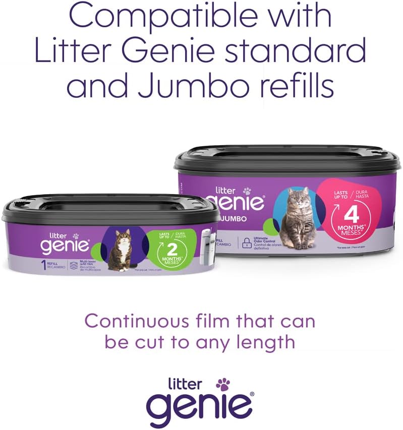 Cat Litter Box Waste Disposal System with Odor Control Refill Bag a7
