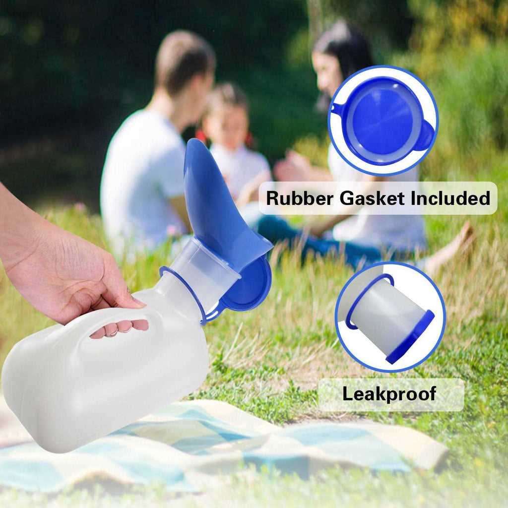 Portable Urinal with Sealed Lid and Funnel for Camping k7m