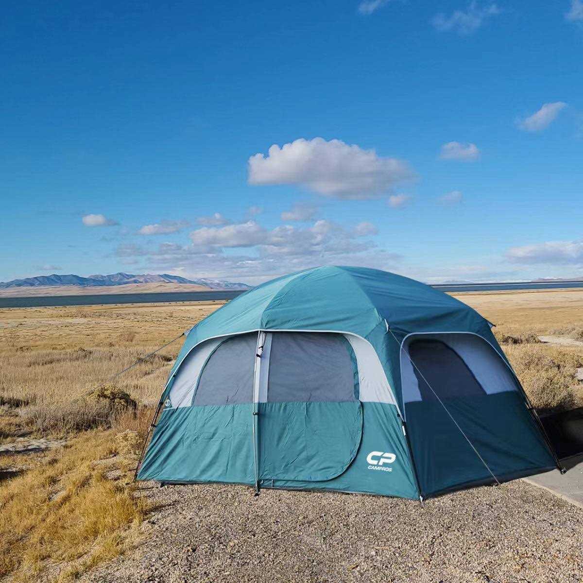 Tent 6 Person Waterproof Windproof Family Camping a7
