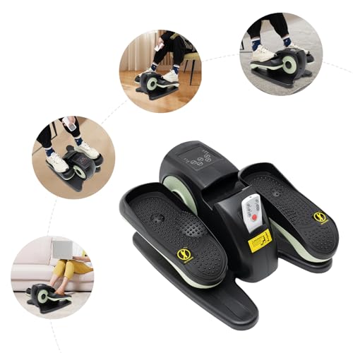 Under Desk Elliptical Machine with Remote Control and LCD Display k7p