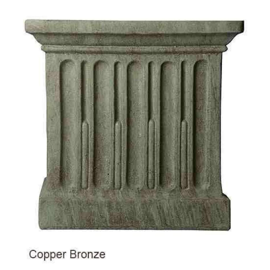 Yin Yang Stone Pedestal Birdbath k7m