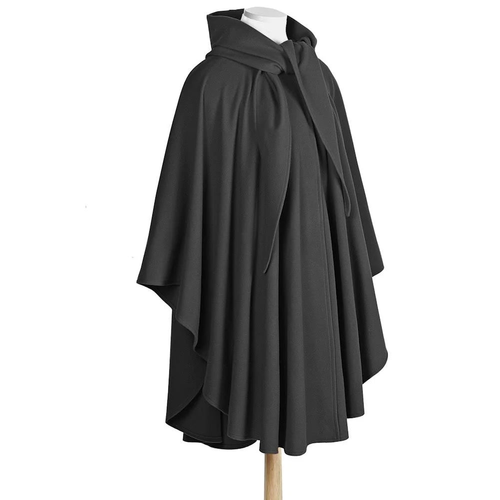 Irish Walking Cape - Black k7