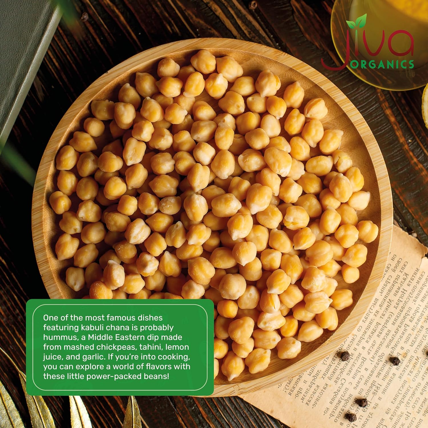 Organic Raw Chickpeas Whole Garbanzo Beans 4 LB Large Bag a7