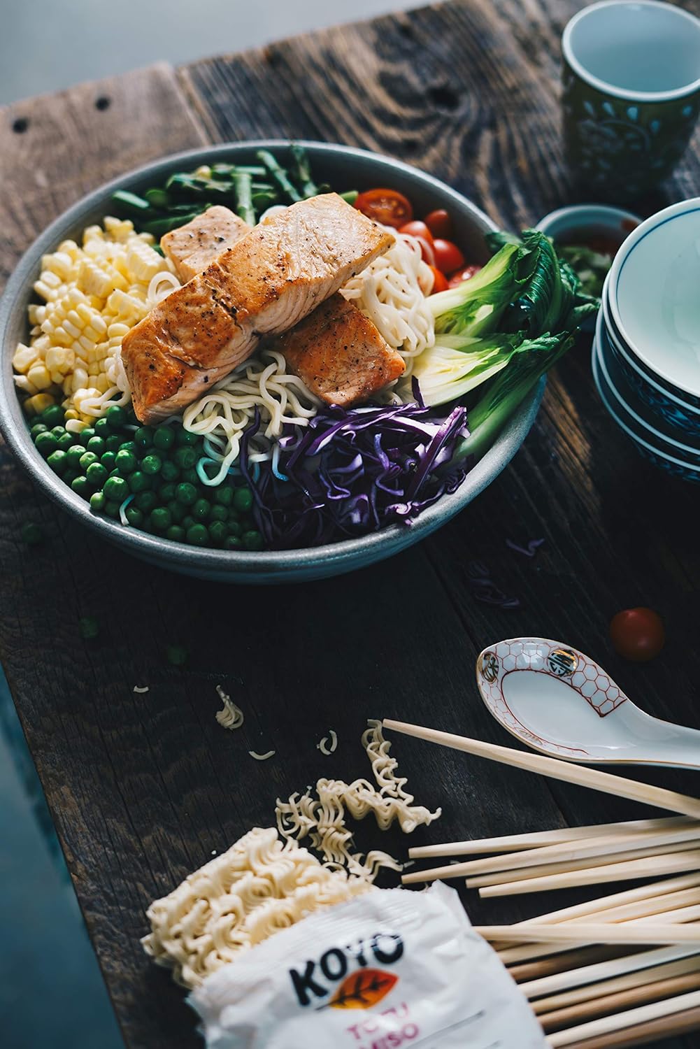 Tofu Miso Ramen Soup with Organic Noodles, Vegan, 12 Pack a7