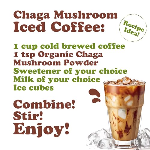 Organic Chaga Mushroom Powder 1 Pound a7