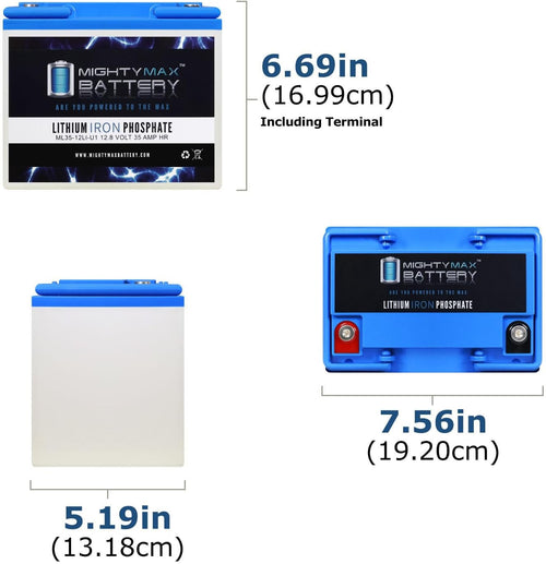 12V 35AH U1 Lithium Battery for Power Chair a7